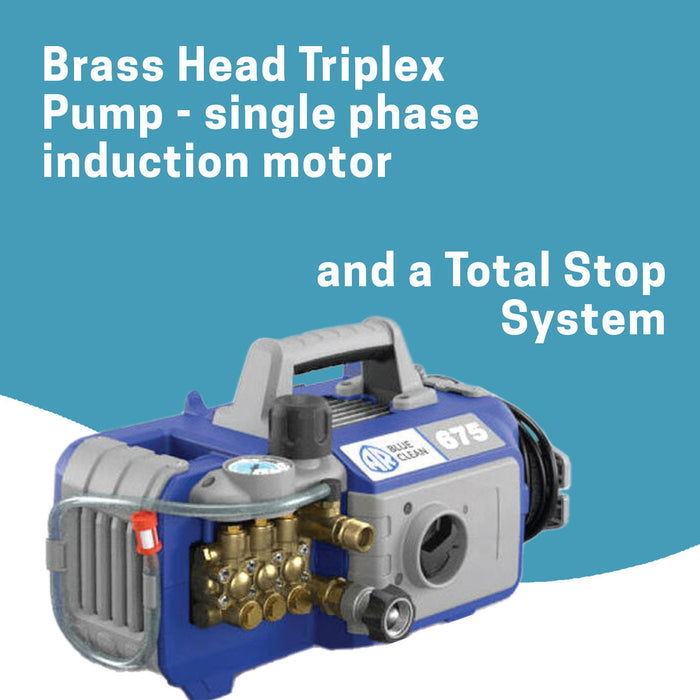 Brass Head Triplex Pump Signle Phase Induction Motor