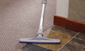 ProTeam Backpack Vac Xover Floor Tool in Use on Tile