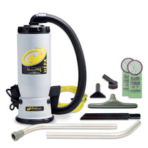 ProTeam® QuietPro® Backpack Vac with Tool Kit & Accessories