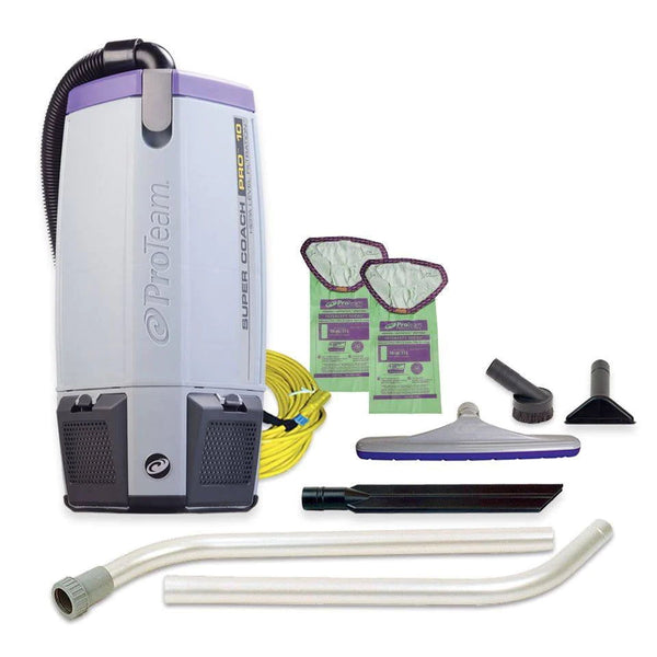 Proteam Super Coach Pro 10 HEPA Backpack Vacuum
