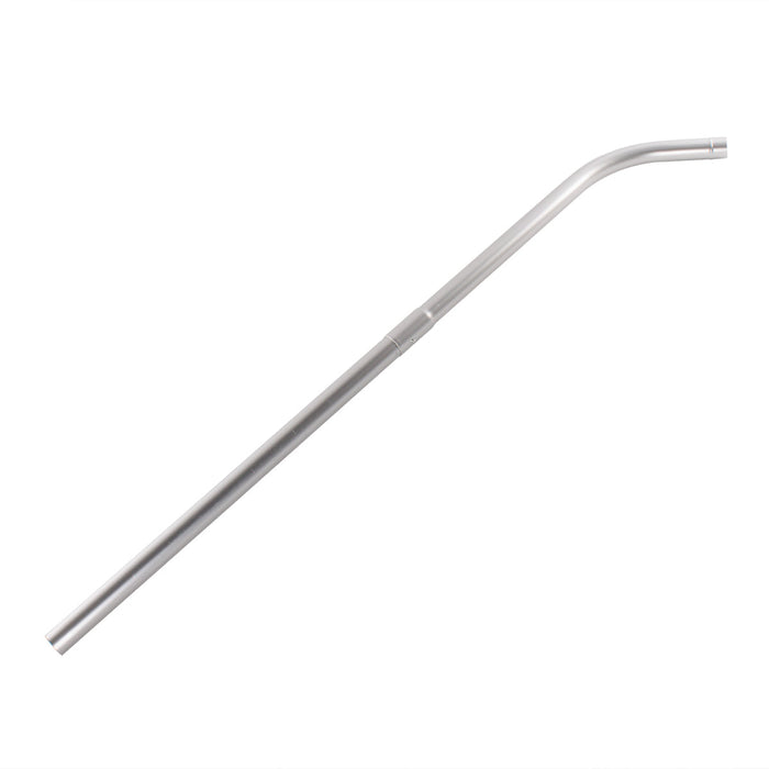 54" aluminum friction fit 1 bend wand assembled