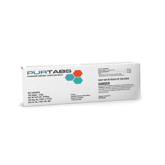 EvaClean™ PurTabs Effervescent Sanitizing & Disinfection Tablets (334mg ...