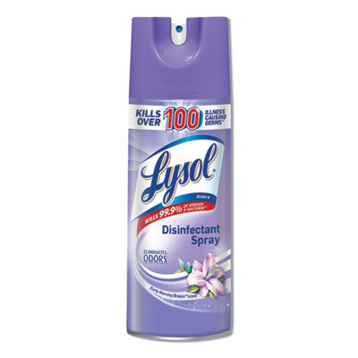 Lysol® #80833 Early Morning Breeze Disinfectant Spray (12.5 oz Aerosol Cans) - Case of 12 Thumbnail