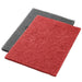 Red Twister™ Diamond Concrete Prep Pads - 400 Grit (Rectangular) - Case of 2