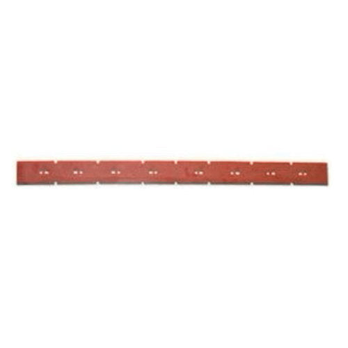 IPC Eagle CT15 Auto Scrubber Front Recovery Slotted Squeegee (#MPVR05917) - Red Latex Thumbnail