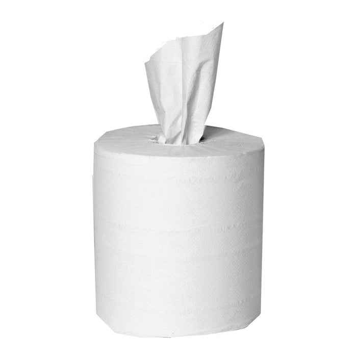 Response® #25002 White Center Pull Paper Toweling (8" x 600') - 6 Rolls