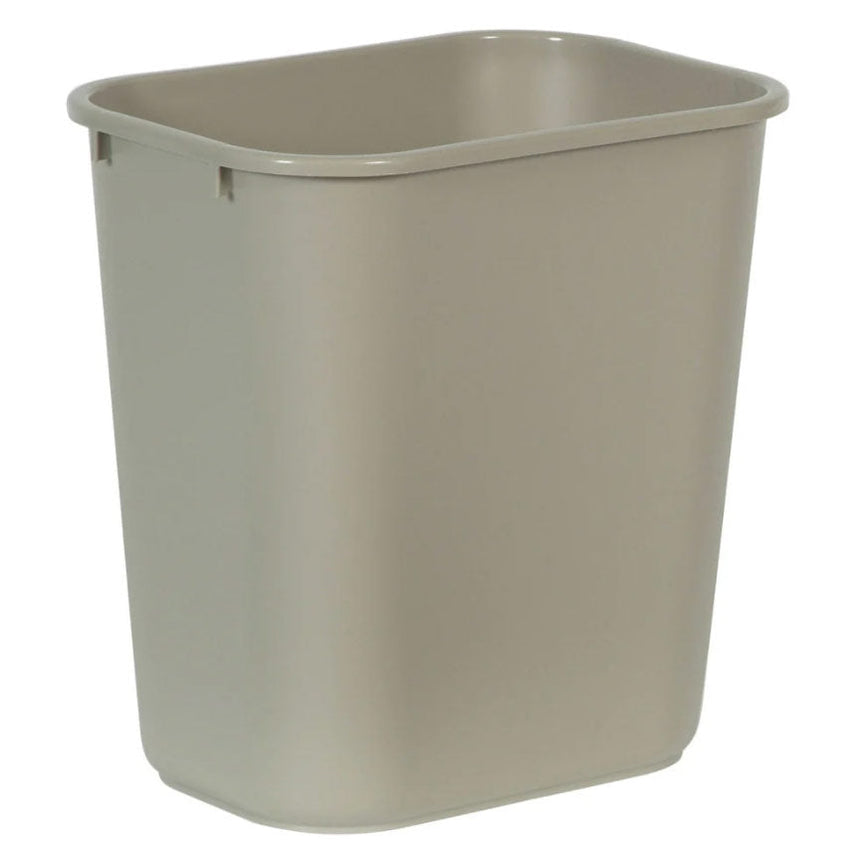 Rubbermaid Commercial Fire-Resistant Wastebasket, 28 Quart, UL Rated, Textured Beige 6 thumbnail image