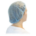 Safety Zone® Blue Bouffant Caps (19", 21" & 24" Sizes Available) - Case of 1000