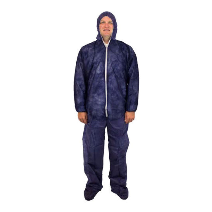Safety Zone® (#DCBF) Blue Coverall Protective Suits