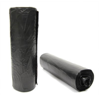 Rolls of Sak-It™ 12 - 16 Gallon Black High Density Coreless Trash Can Liners - #SAK-243205K