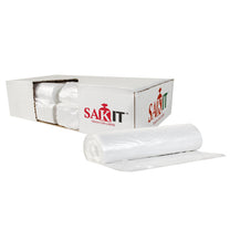 Sak-It™ 12 - 16 Gallon Clear High Density Coreless Trash Can Liners (24" x 33" | 6 Microns) - Case of 1000