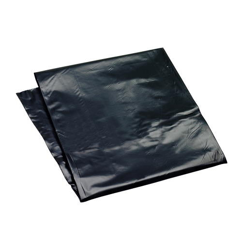 Flat Pack of 24" x 32" Black Trash Can Liners (12-16 Gallon)