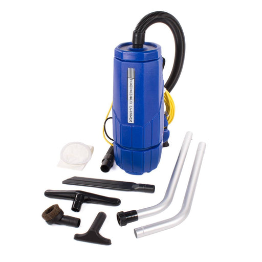 Trusted Clean 6 Quart Backpack Vacuum & Tool Kit