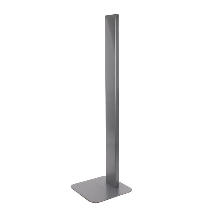 48 inch Tall Stand for Touch Free Hand Sanitizer Dispensers - Side