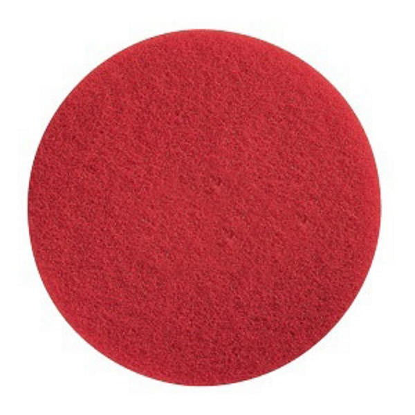 6.5" Red Baseboard & Floor Buffing Pad