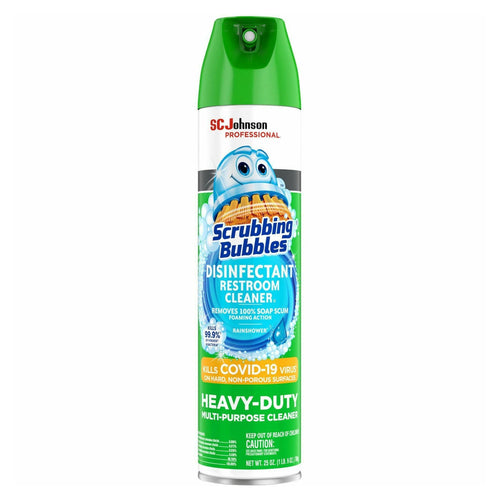 Scrubbing Bubbles® Fresh Scent Bathroom Cleaner (25 oz. Aerosol Cans) - Case of 12 Thumbnail
