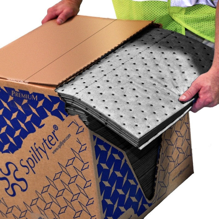 Spilfyter® Premium High Capacity Absorbent Pads - 18 x 16 - Case