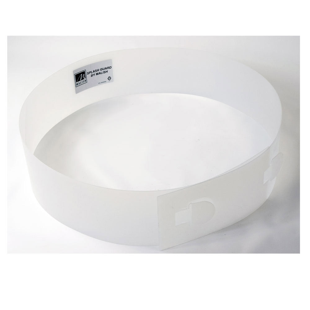 Machine Splash Guarding Malish Adjustable Splash Guard for Floor Buffers — CleanFreak.com