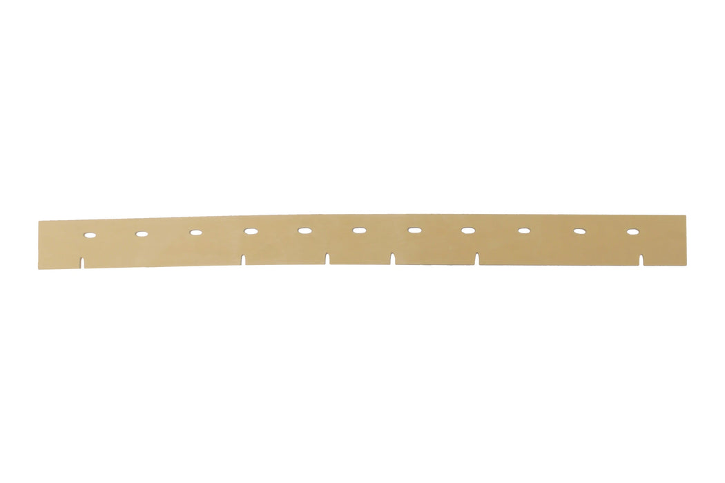 Front Beige Gum Rubber Squeegee (#SQ20GFT) for Viper Fang 18C/20/20HD Floor Scrubbers