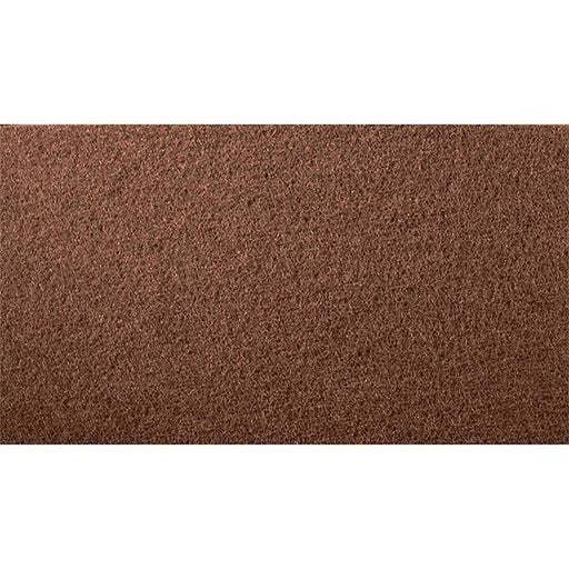 Brown Dry Floor Finish Stripping & Prep Pads for Square Scrub® Doodle Scrub® - Case of 60 Thumbnail