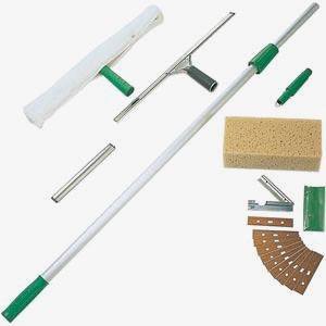 Unger® 8' Basic Start-Up Window Cleaning Kit (#PWK00) - 7 Piece —