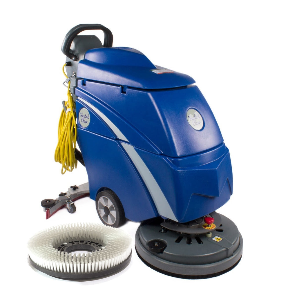 Trusted Clean 'Dura 17' Automatic Floor Scrubber w/ Pad Driver - Electric  Powered —