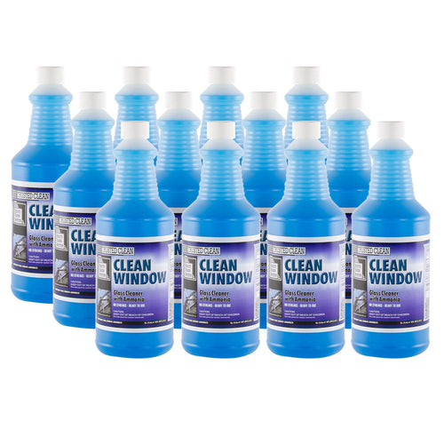Trusted Clean 'Clean Window' Glass Cleaner w/ Ammonia - Case of 12 Quarts Thumbnail