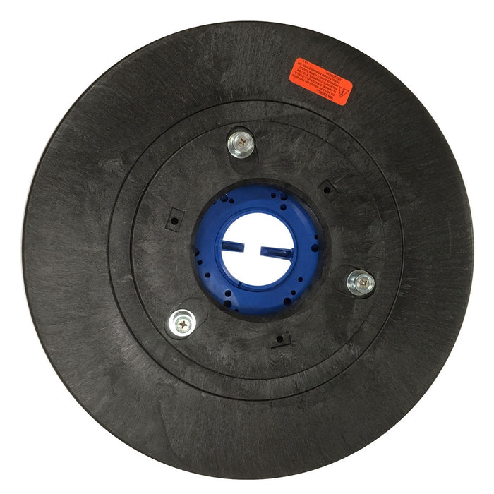 Trusted Clean Dura 18HD Auto Scrubber Pad Driver - Top View with Clutch