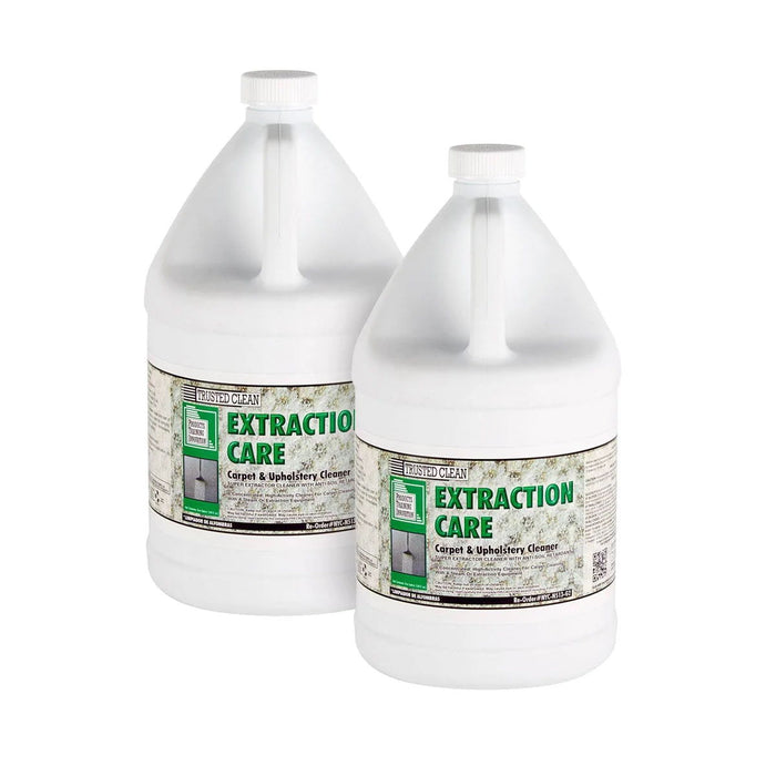 Trusted Clean 'Extraction Care' Carpet & Upholstery Cleaner (1 Gallon Bottles) - Case of 2