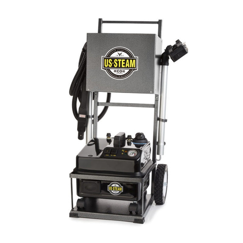 U.S. Steam Eagle Continuous Fill Steam Cleaning Machine & Cart (305° F) 75 PSI —