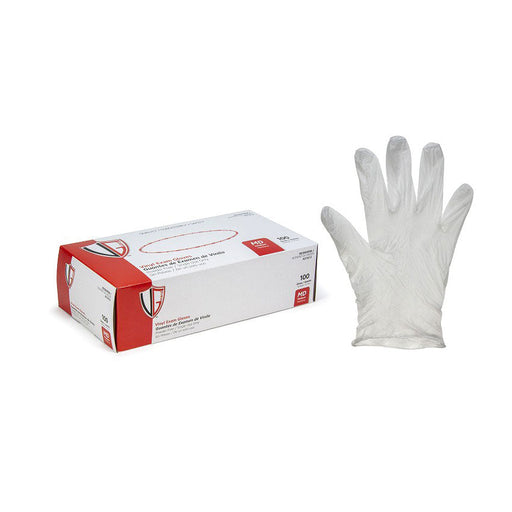 Vanguard Powder-Free Vinyl Food and Medical Grade Gloves (S - XL Sizes Available) - Case of 1000
