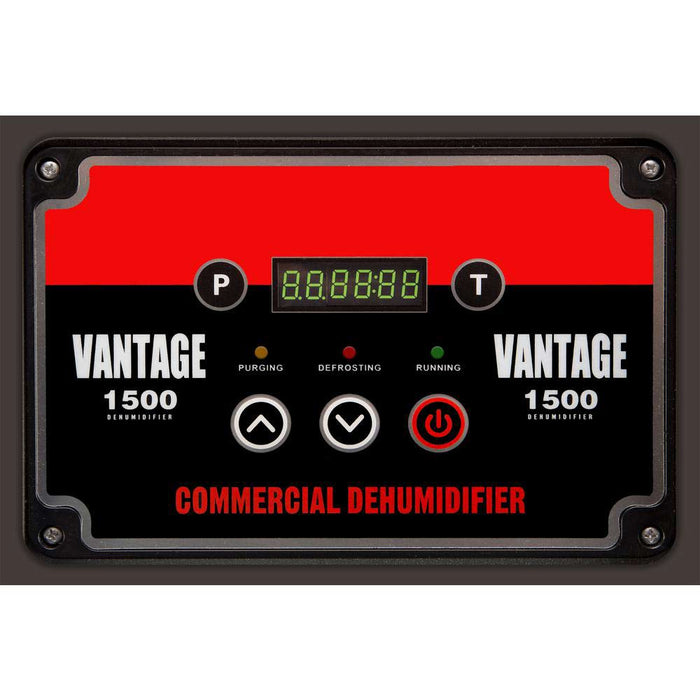 B-Air® Vantage VG-1500 Portable Dehumidifier Controls