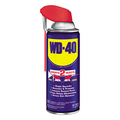 WD-40 Smart Straw Spray Lubricant (11 oz. Aerosol Can) - Case of 12