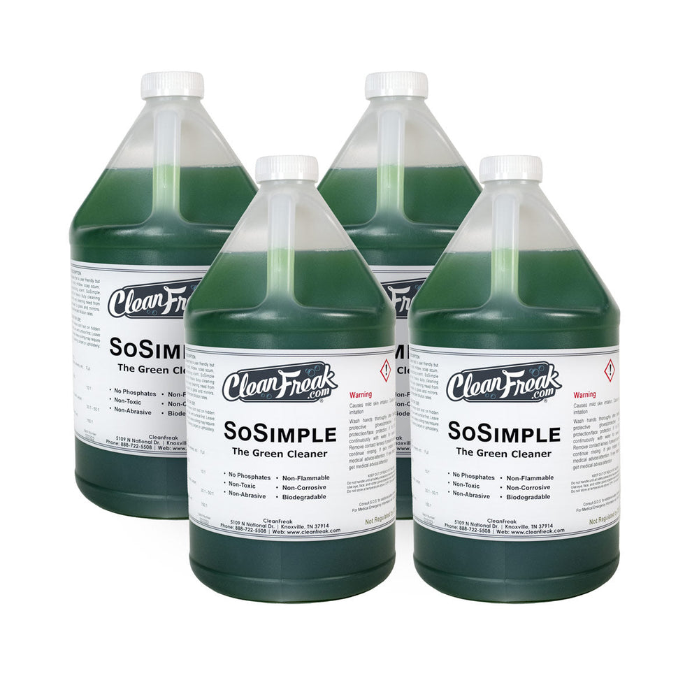 CleanFreak® ‘SoSimple’ The Green Cleaner & Degreaser (1 Gallon Bottles ...