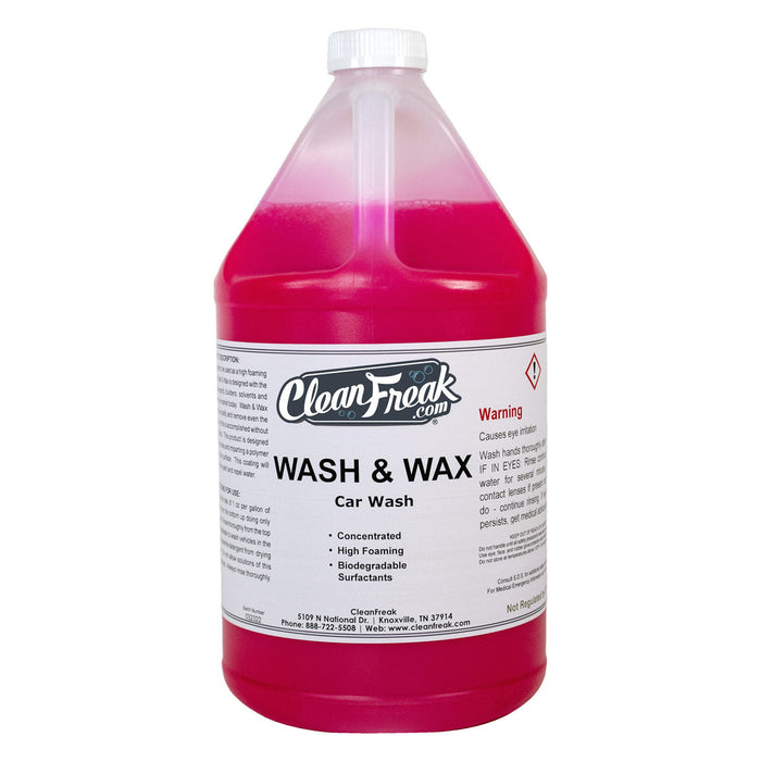 CleanFreak® ‘Wash & Wax’ Car Wash Detergent - 1 Gallon Bottles