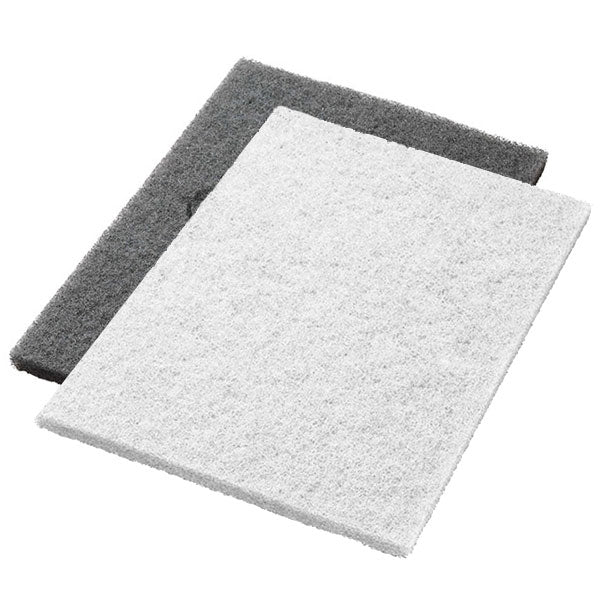 White Twister™ Diamond Concrete Prep Pads - 800 Grit (Rectangular) - Case of 2
