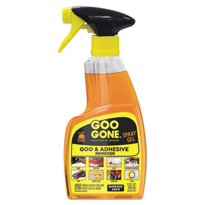 Goo Gone® Spray Gel Surface Citrus Scented Cleaner (12 oz Spray Bottles) - Case of 6