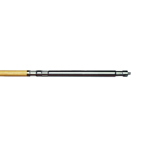 One Piece Wood & Steel Push Broom Handle Thumbnail