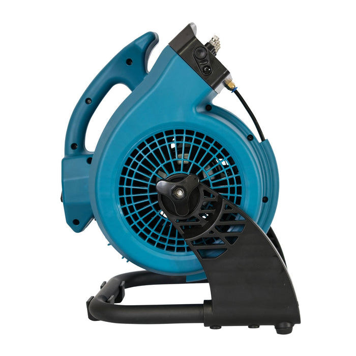 Xpower Misting Fan Blowing at a 60 Degree Angle